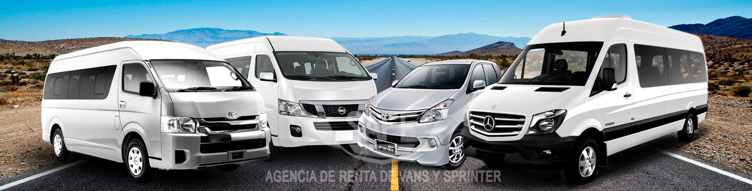 Renta de vans, sprinters y suburban en monterrey